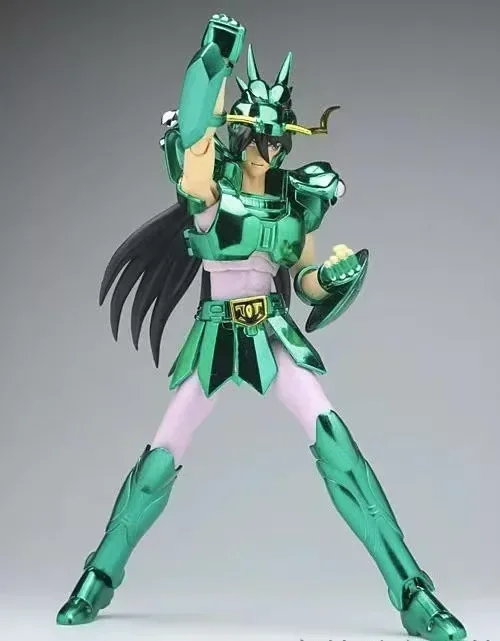 In Stock Shipped Within 24 Hours Saint Seiya Saint Cloth Myth GT Helmet Dragon Shiryu Model EX Assembly Action Figures Gifts