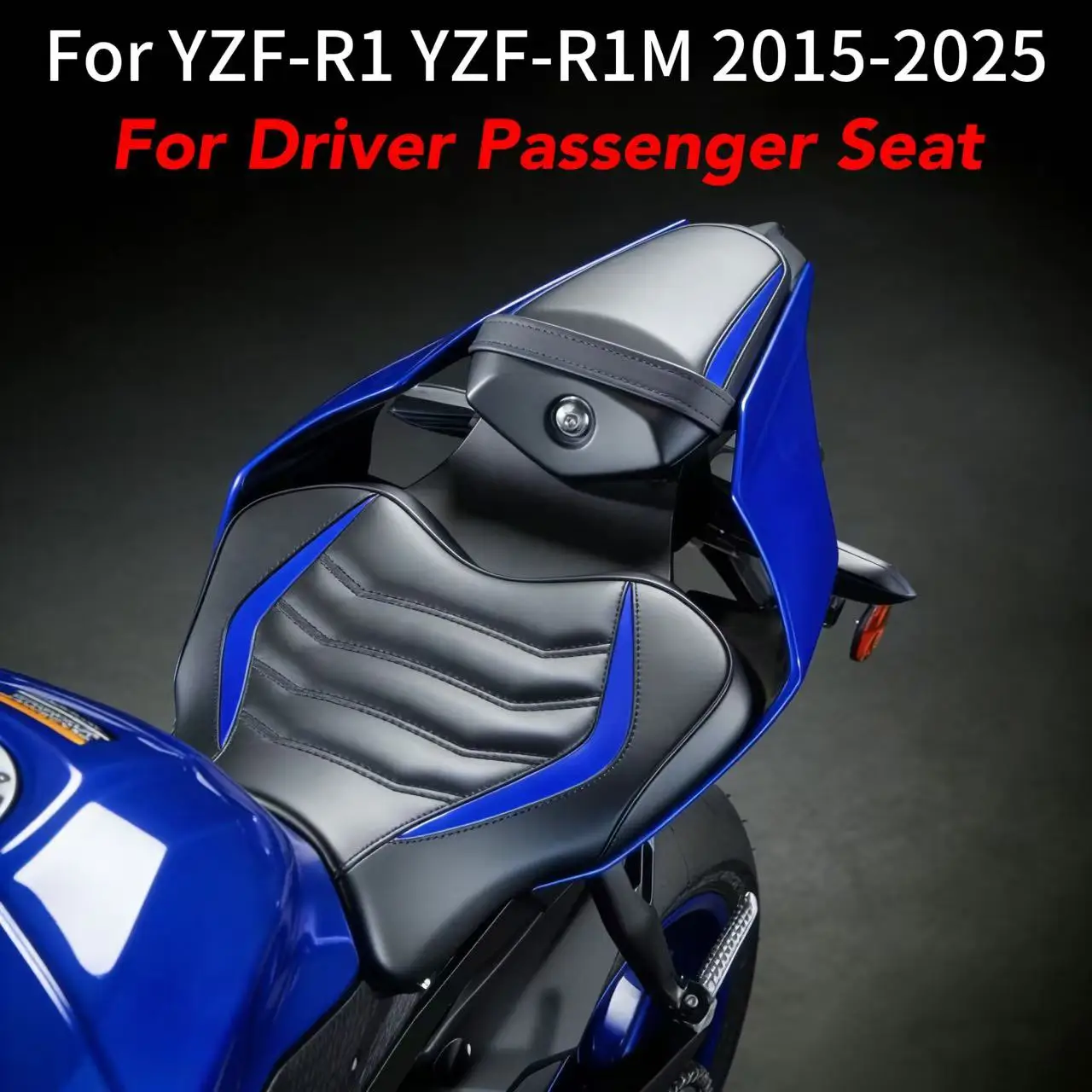

YZF-R1 YZF-R1M motorcycle front driver seat cushion rear passenger seat cushion 2015-2025 YZF R1 R1M YZFR1 YZFR1M