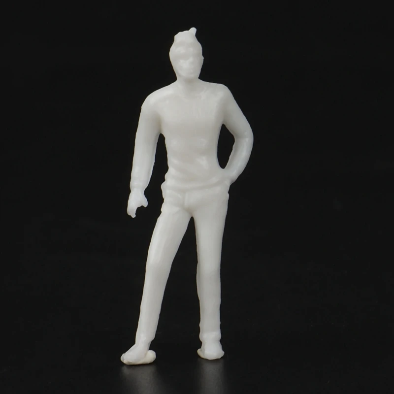 1:50 White Figures Architectural Model Human Scale HO Model Plastic Peoples