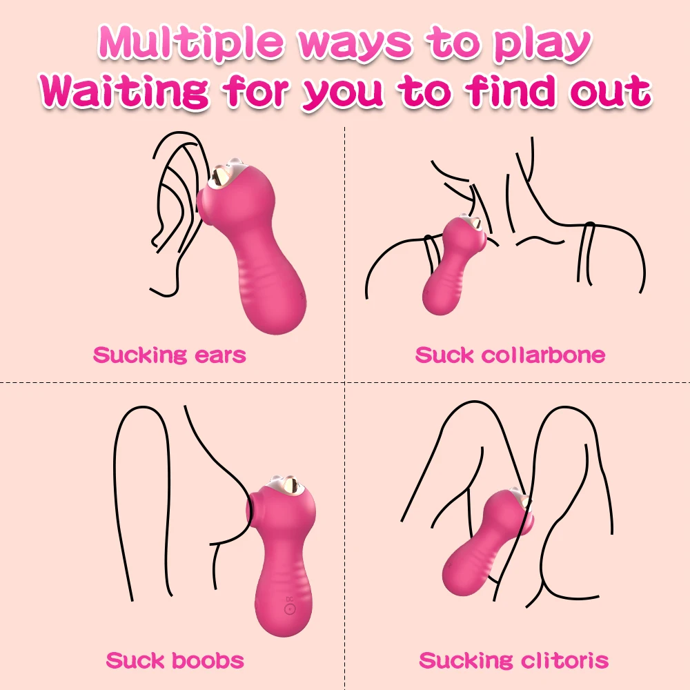 البظر مصاصة هزاز للنساء كيتي مص البظر الفم محفز فراغ مص الإناث الاستمناء الجنس متجر الكبار لعبة الجنس