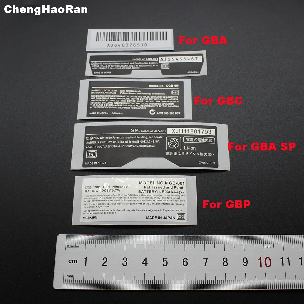 10Pcsfor Game Boy A… - image