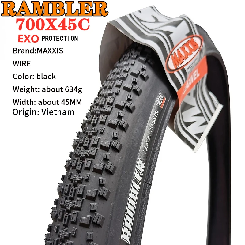 MAXXIS RAMBLER 700x40c チューブレスレディ 2本セット MAXXIS RAMBLER