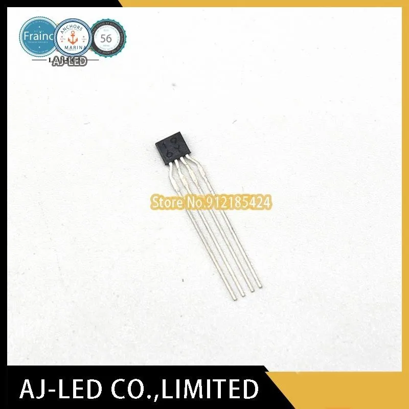 10pcs/lot HG-302C Gallium Arsenide Linear Hall Element Hall Effect Current Sensor Detects Magnetic Field Asahi Kasei