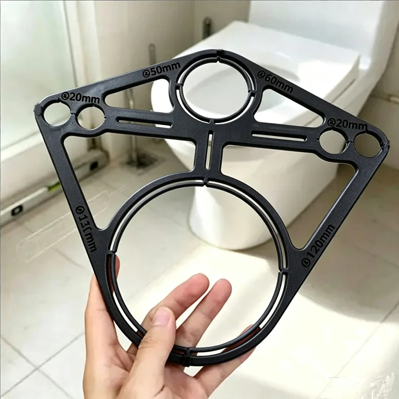 Toilet Installation Positioning Template, Pipe Layout Locator, Decoration Tools, Home Improvement Hand Tools