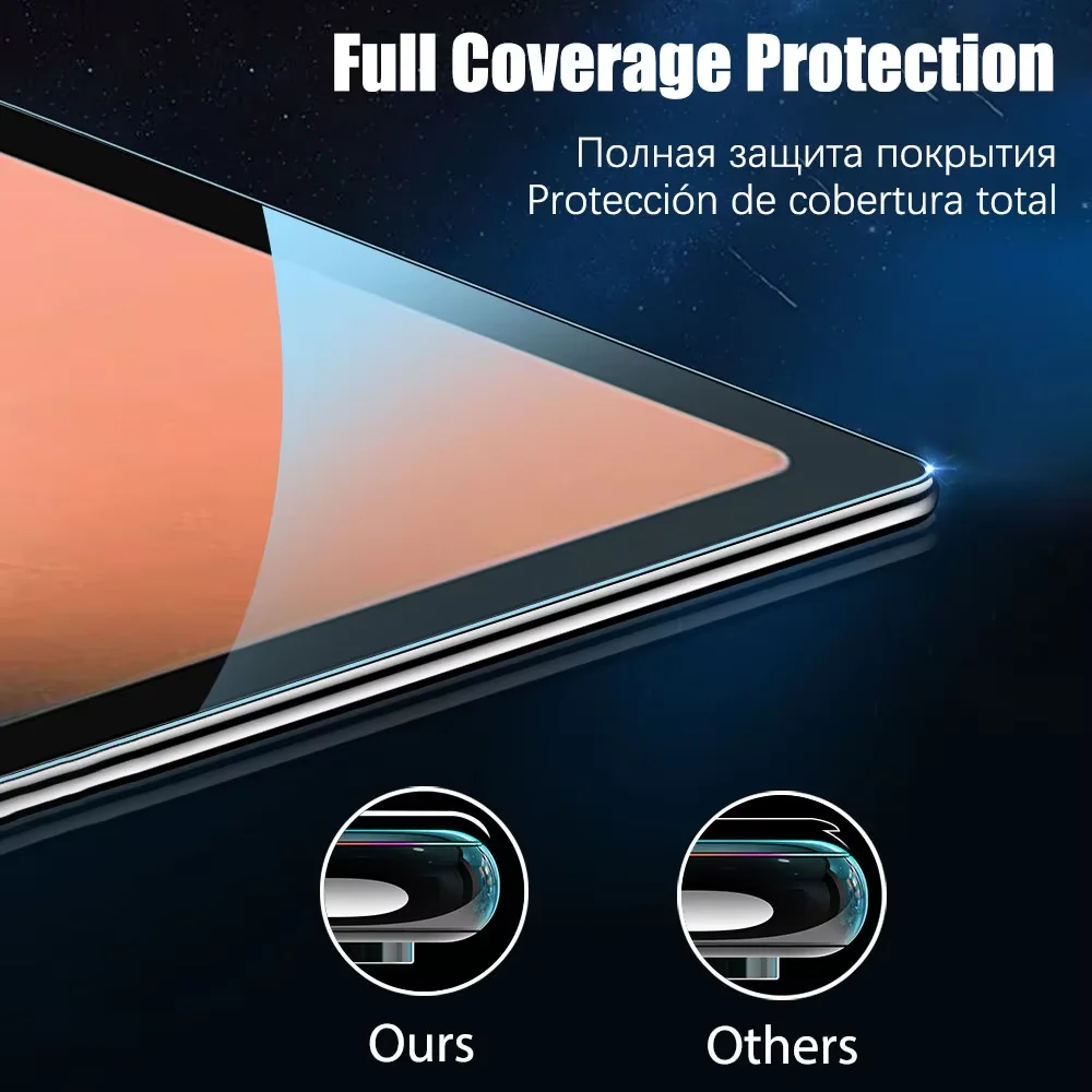 2PCS For Samsung Galaxy Tab S6 lite 2024 10.4 inch /A9PLUS Tempered Glass Screen Protector SM-P620 SM-P625 Tablet HD Protective