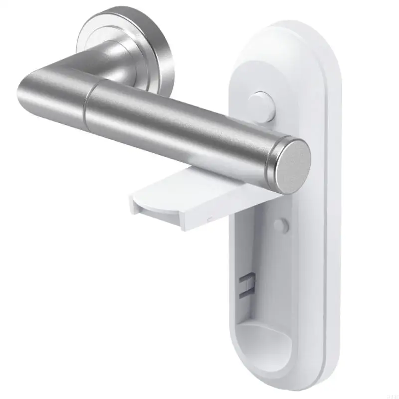 F26C Baby Proofing Door Lever Lock Child Safety Handle Lock None Drilling Against Accidental Opening Hasslefree Installation