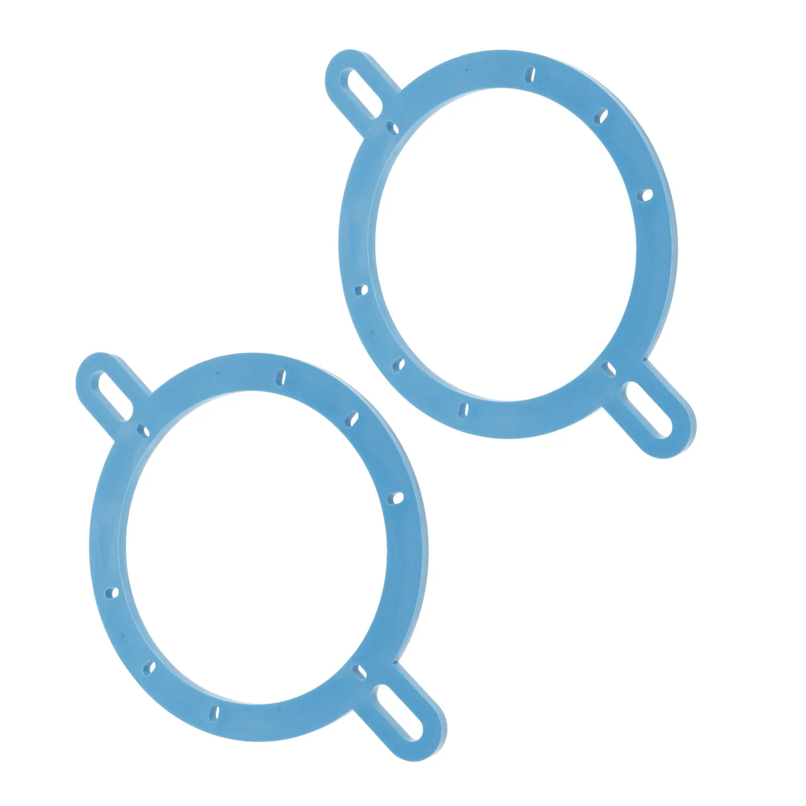 

2Pcs Car Speaker Spacer Adapter 35 4 Plastic Mounting Ring Brackets Door Speaker Audio Installation Vehicle Upgrade