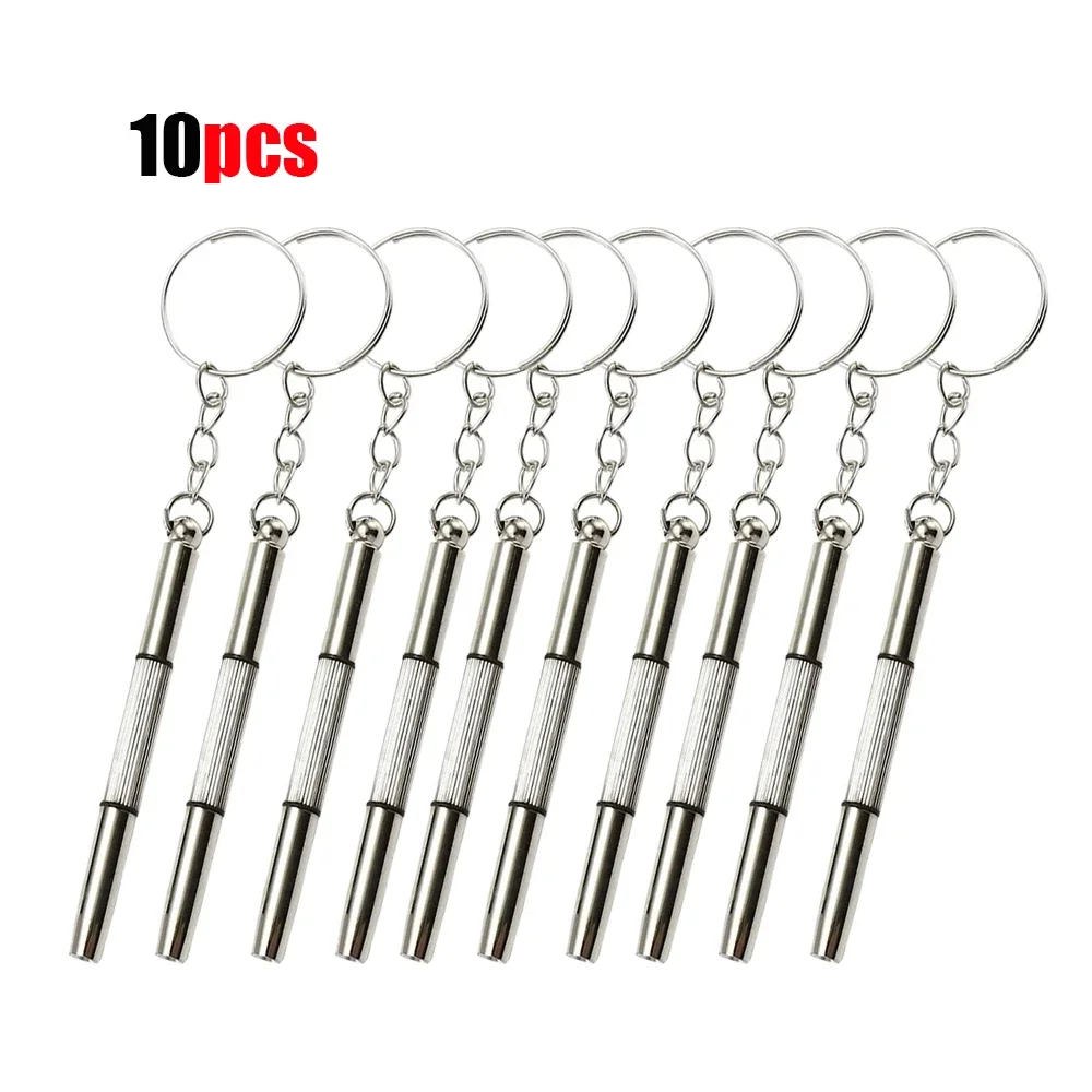 5/10pcs Mini Hand Glasses Screwdrivers 3-in-1 Spectacle Repair Kits Multifunction Sunglass Watch Glasses Screwdriver Set with