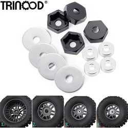 TRINOOD Aluminum Alloy Wheel Hex Adapter 12mm to 17mm Drive Hub Combiner for 1/8 1/10 RC Car Buggy Truck Upgrade Parts