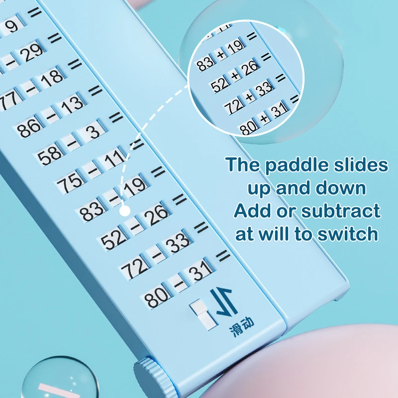 Arithmetic Tablet Pocket Question Artifact Children's Practice Math Board And Addition Calculation Mouth Subtraction New