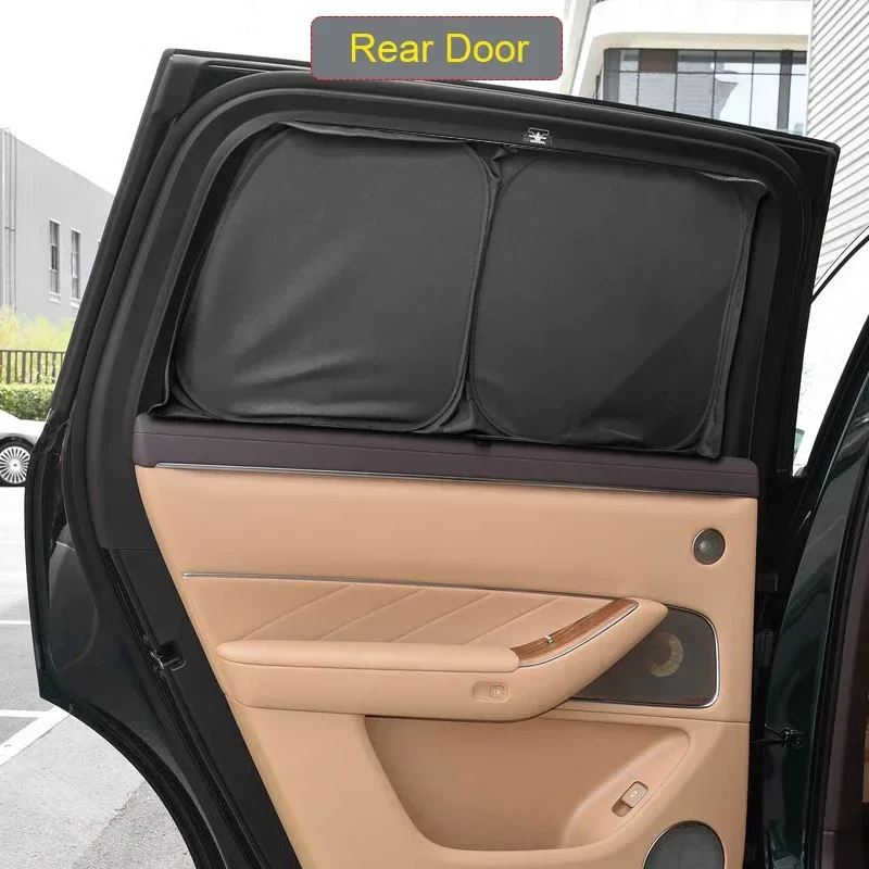 Car Black Window Privacy Sunshade Anti-UV Heat Insulation For SERES AITO M8 2025-Present Auto Protect Cover Interior Accessory 4