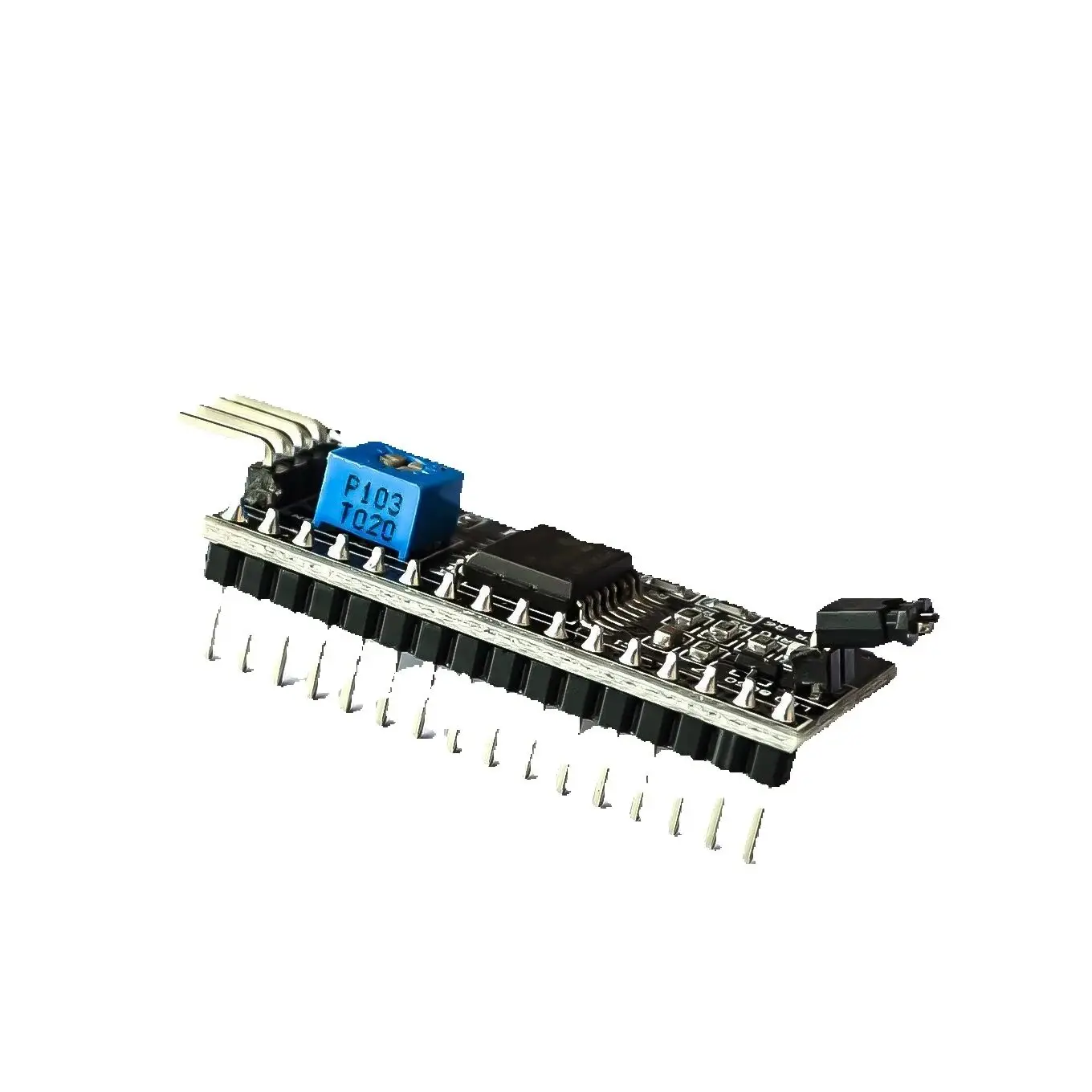 LCD1602 LCD 스크린 어댑터 보드 IIC/I2C 인터페이스(PCF8574 확장 포함) LCD2004용 - 디스플레이 제어 모듈