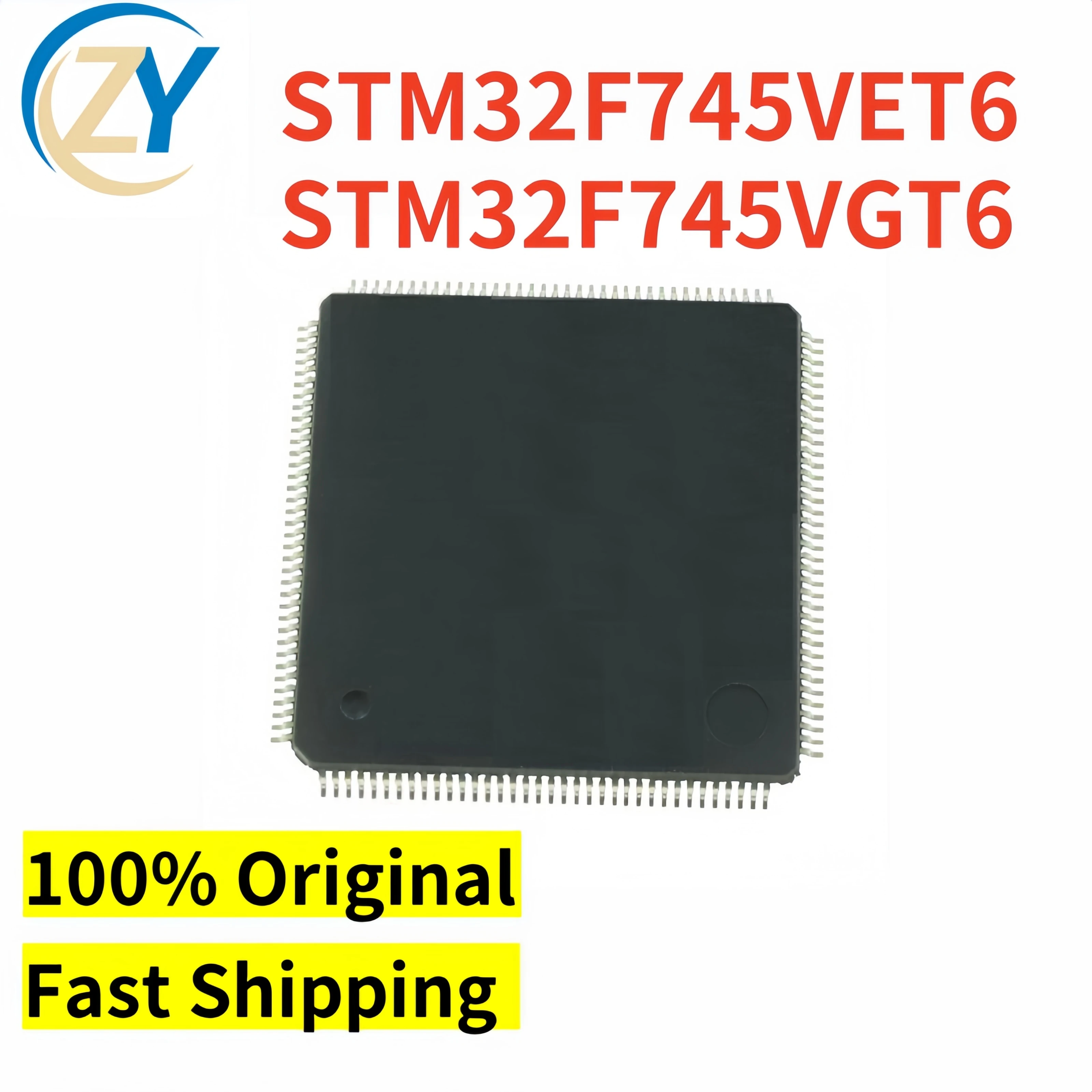 100% Original STM32F745VGT6 MCU STM32F745VET6 32bit STM32F745 1MB STM32 LQFP-100 Guaranteed Quality & In Stock