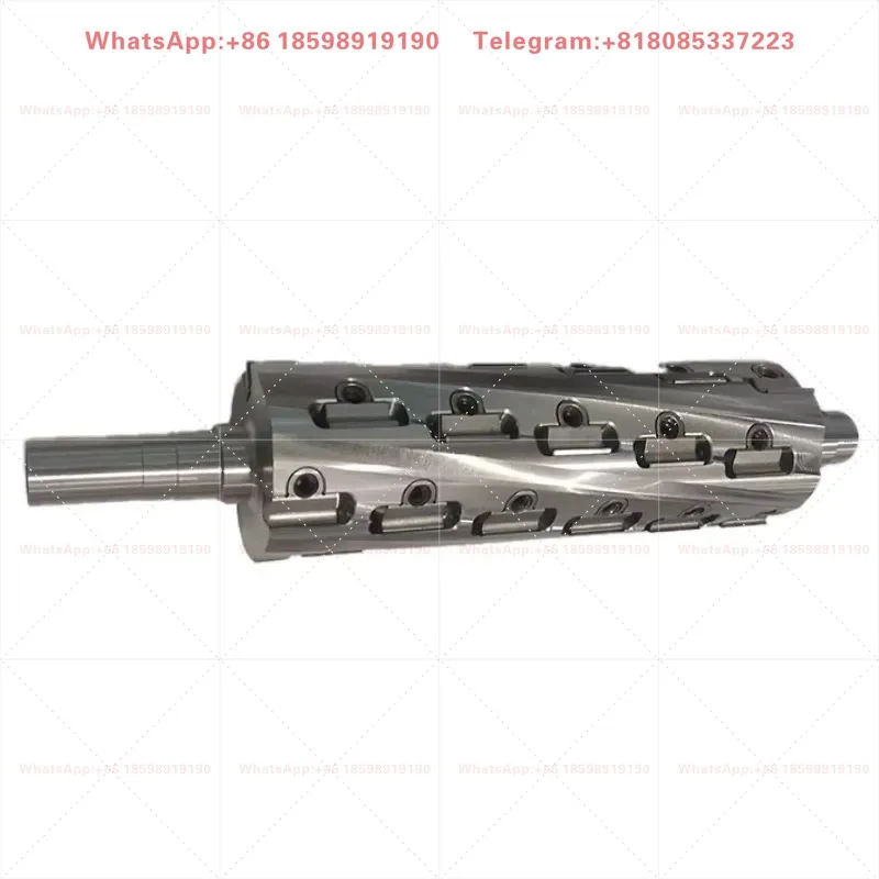 Woodworking Machinery Parts Customize Size Durable Spiral Cutter Head Spiral Cutter Head Shaft For Best Popular Planer Blade