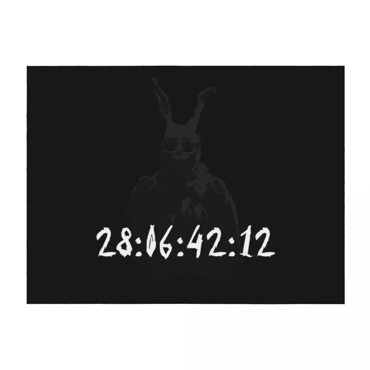 

Mens Funny Countdown Donnie Darko Cool Graphic Gift Throw Blanket christmas decoration Multi-Purpose Plaid Beach Blankets