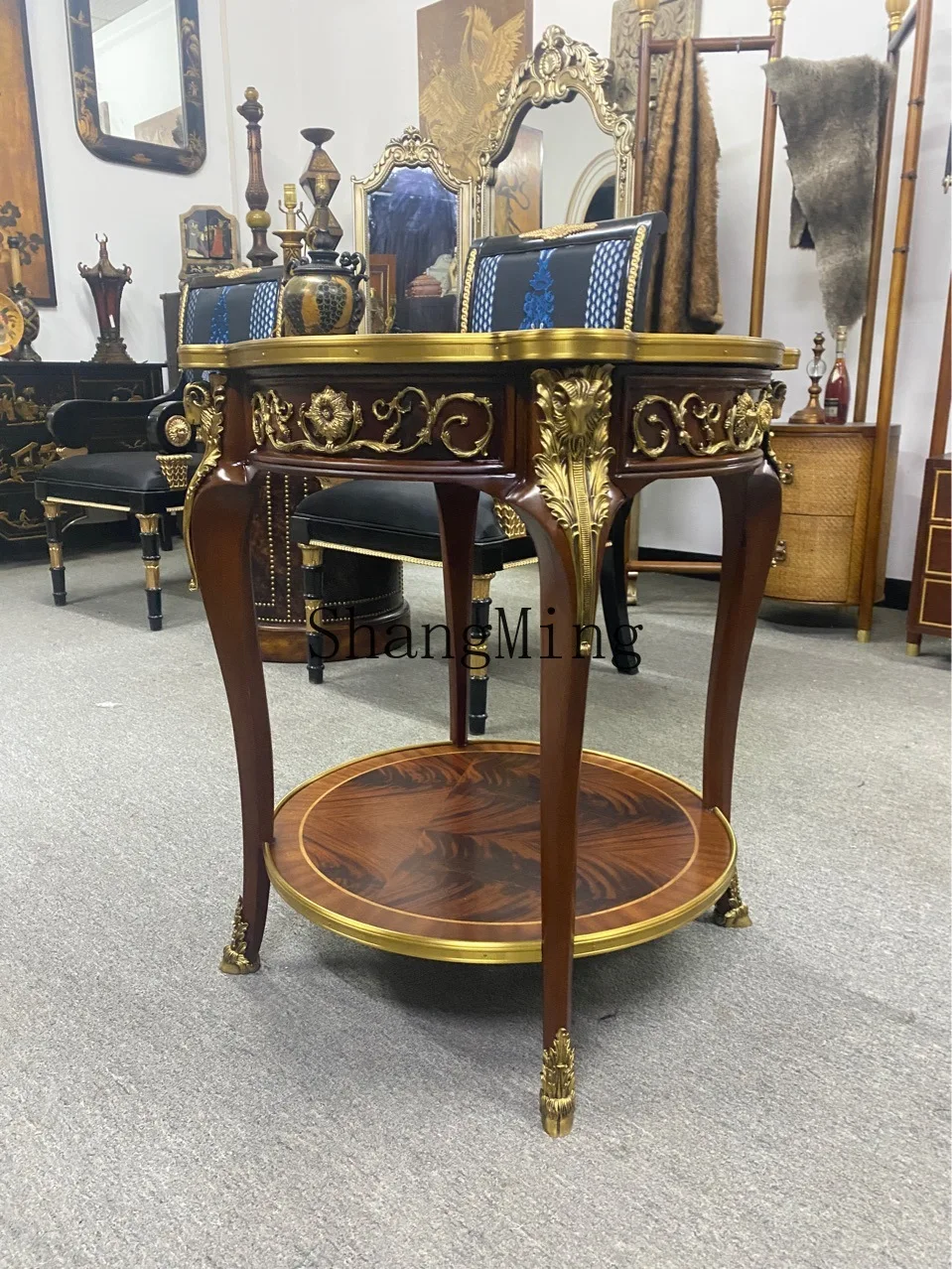 

CL light luxury high-end living room balcony bedroom household small coffee table