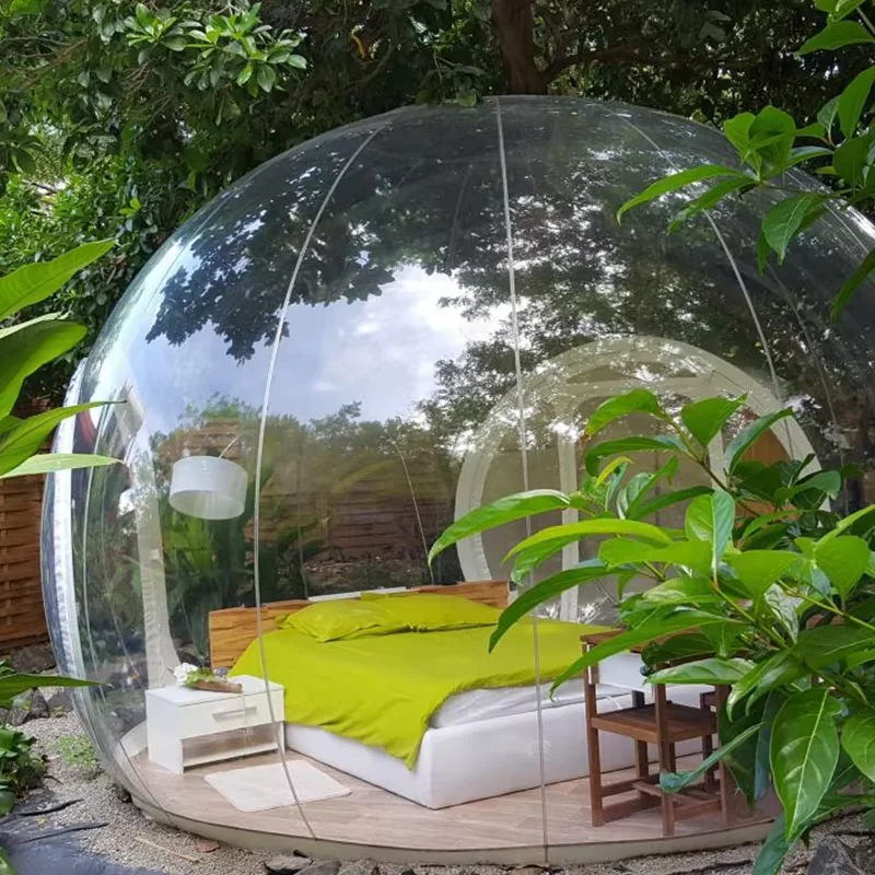 Clear Inflatable Bubble Tent With Tunnel For Sale China Manufacturer,inflatable Tents For Trade Shows,inflatable Garden Tent