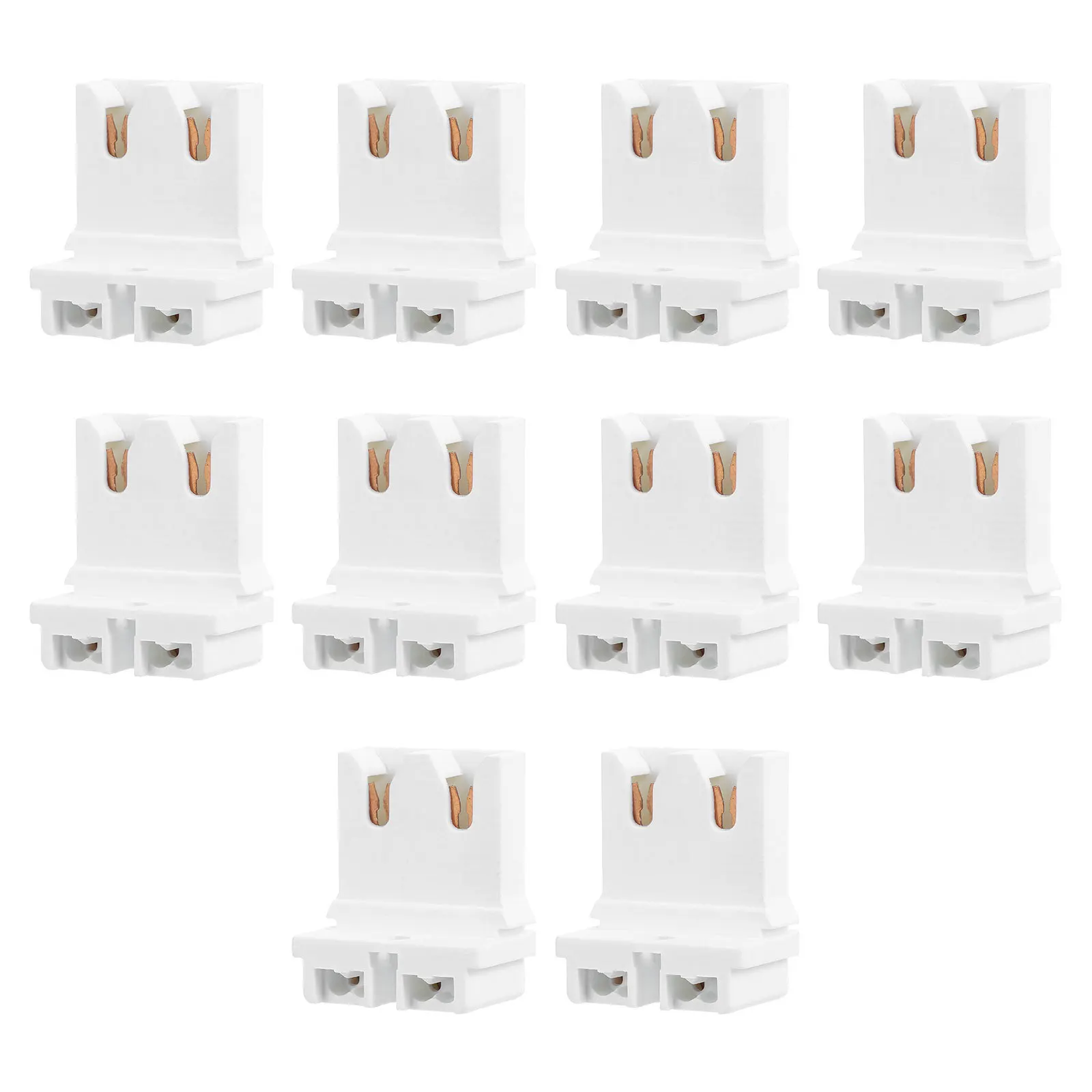 12 قطعة مقبس تركيب المصابيح تصميم سريع التوصيل رف عرض التوافق العالمي لإعدادات مختلفة حامل مصباح LED #2