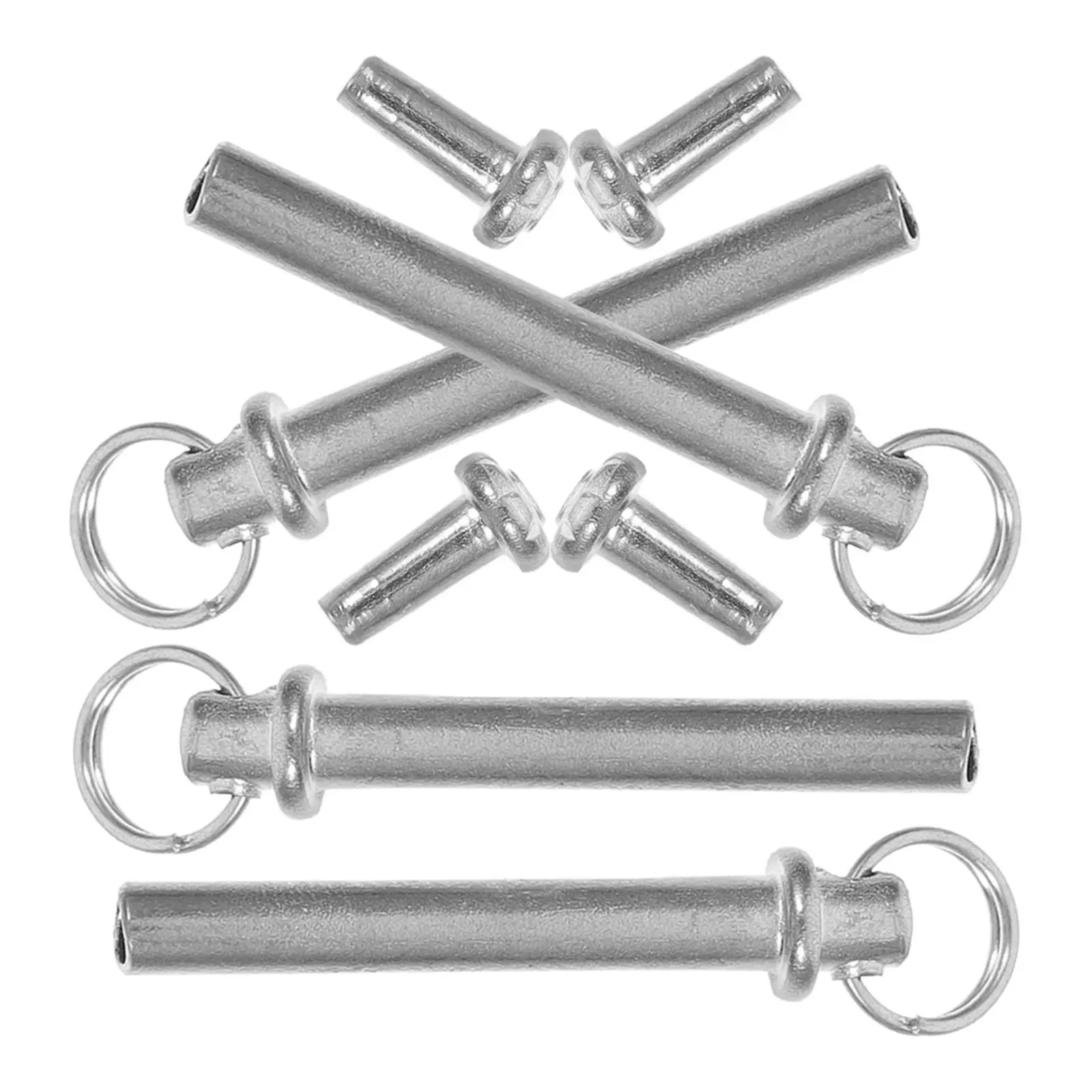 4 Sets Folding Hand Fans Handmade Accessories Axle Rivet Threaded Rivets Nuts Kit Dried Flower Repair Silver Nail