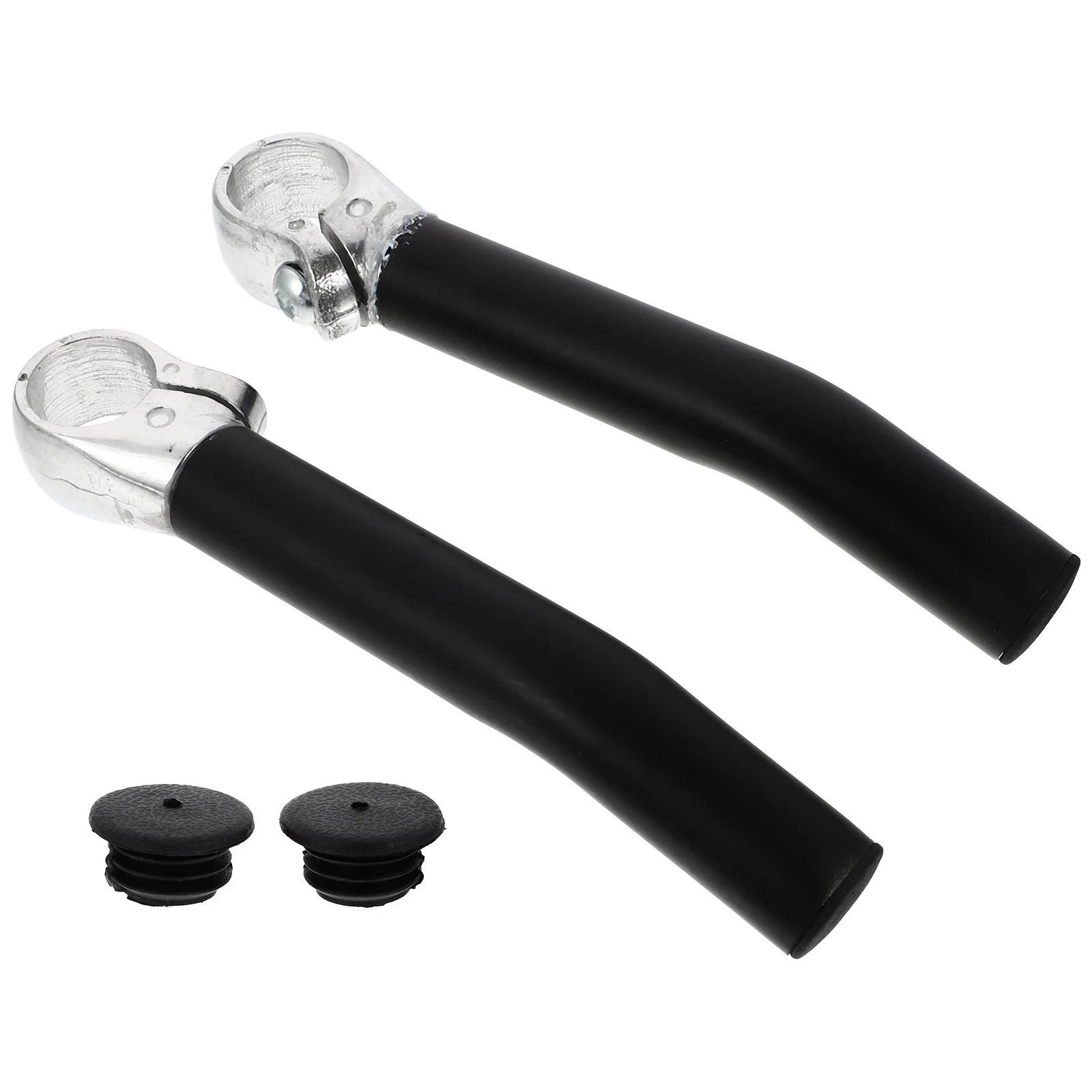 

1Pair Bike Protector Handlebar Aluminum Alloy Assistant Handlebar Ergonomic Comfortable Cycling Rest Bar Auxiliary Cycling Bar