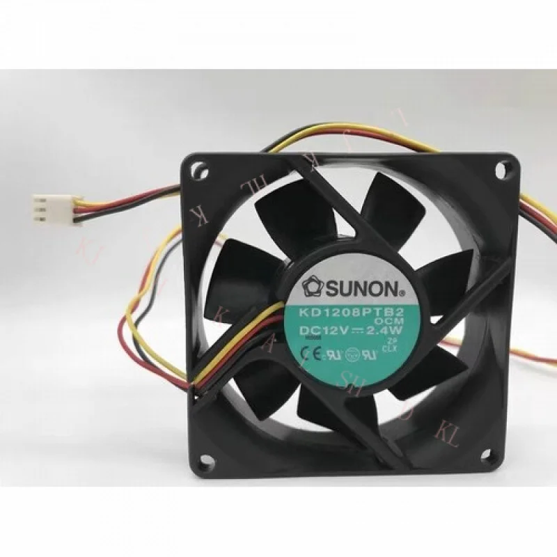 

N NEW FOR SUNON 8025 KD1208PTB2 DC12V 2.4W Cooling fan