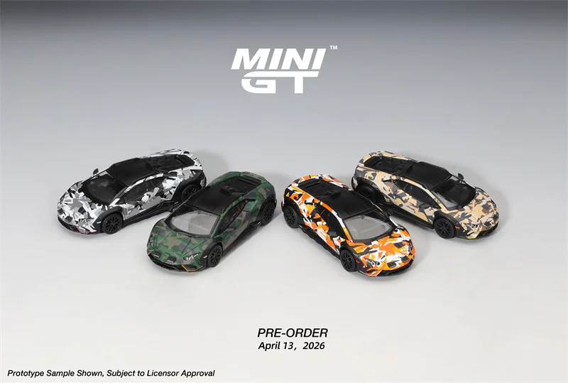 MINI GT 1:64 SILVIA S15 / Huracan / Z3 / 2000GT / RB19 / W16 / Kaido House AE86 V1 / Mustang Diecast Model Car