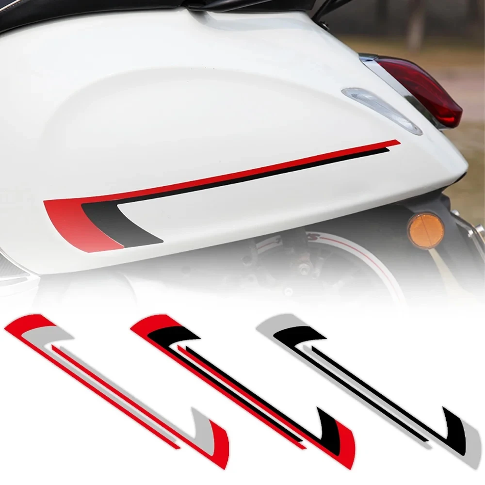 Reflective Motorcycle Stickers Scooter Side Body Decal Accessoryies for Piaggio Vespa Sprint 150 GTS 300 GTV300