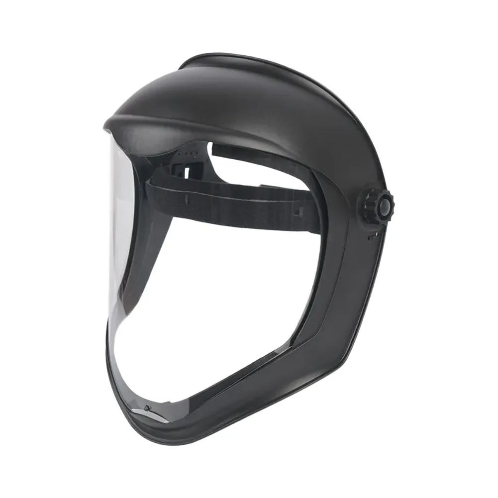 Black Clear Safety Visor Protective Visor For Lawn Work Anti-fog Visor Thickened Pc Screen Dual Anti-fog Coating