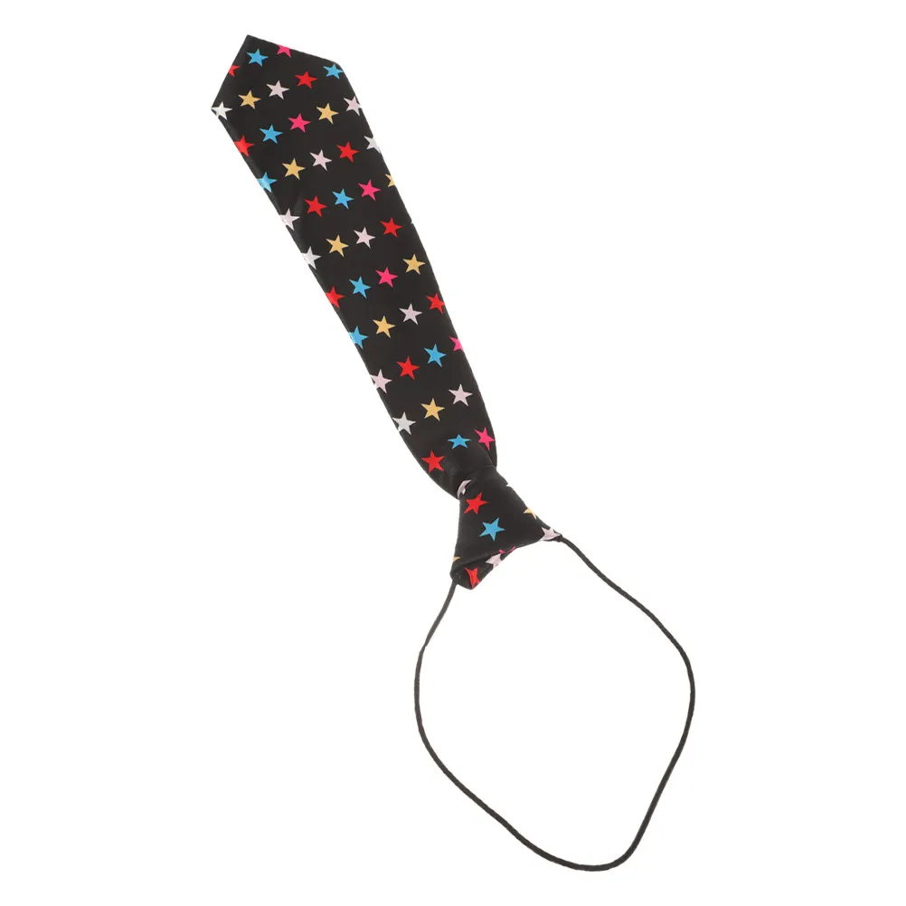

Necktie Elastic Adjustable Neck Strap for Kids Costume Party Festival Performance Student Uniform Accessory