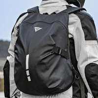 Motorcycle outdoor cycling equipment, large capacity backpack, helmet backpack, splash proof water strap, knight bag