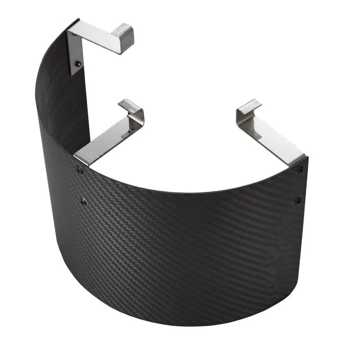A01K-Car Cold Air Intake Cone Sport Air Filter Cover Motion Air Filter Cover Heat Shield Carbon Fiber