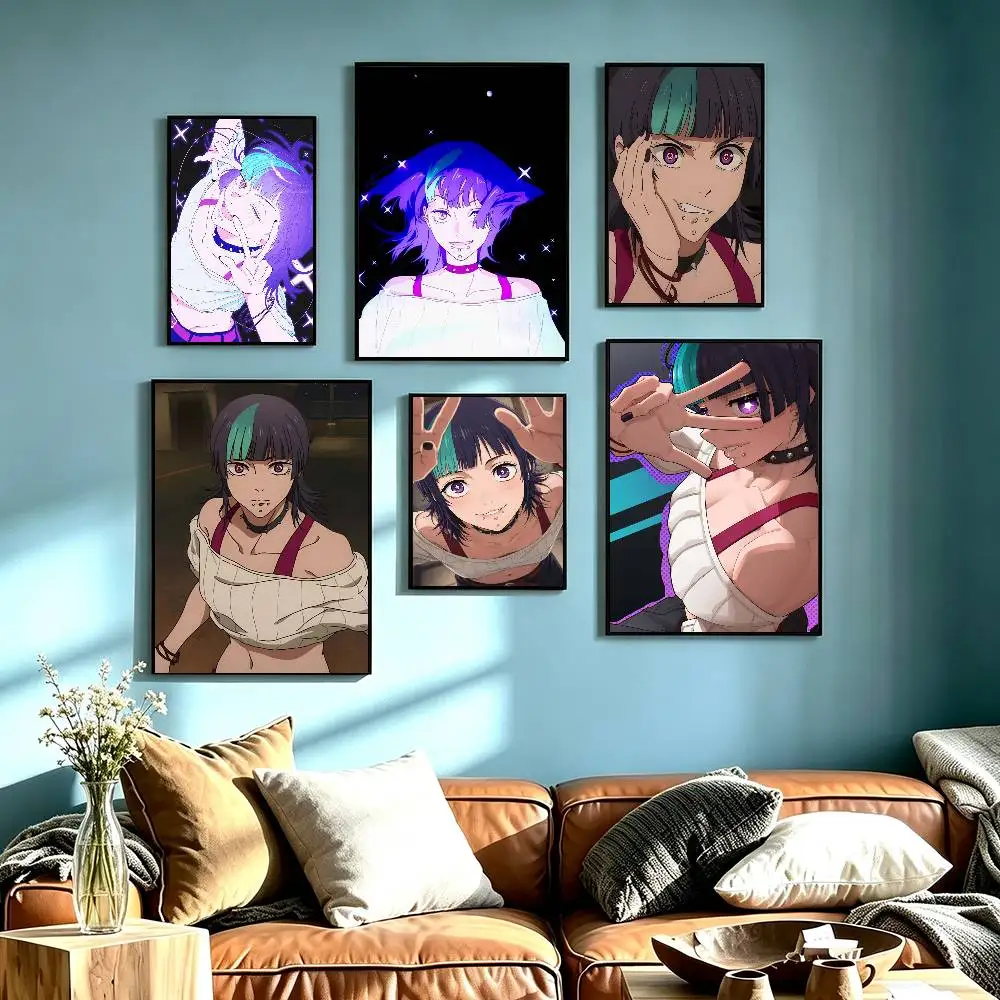 Hot K-Kirara H-Hoshi Poster High Quality Dorm Living Room Aesthetic Wall Decoration Painting Stickers Gift