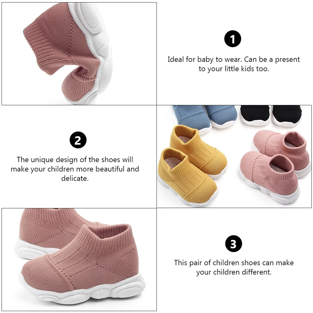 Детская сетчатая обувь для младенцев, детская дышащая противоскользящая прогулочная повседневная обувь для малышей