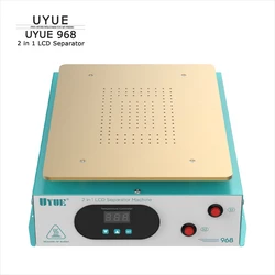 LCD Separator UYUE 968 600W Heating Table Double Pump Split Screen for 13' Mobile Phone IPad Glass Disassemble Repair Machine