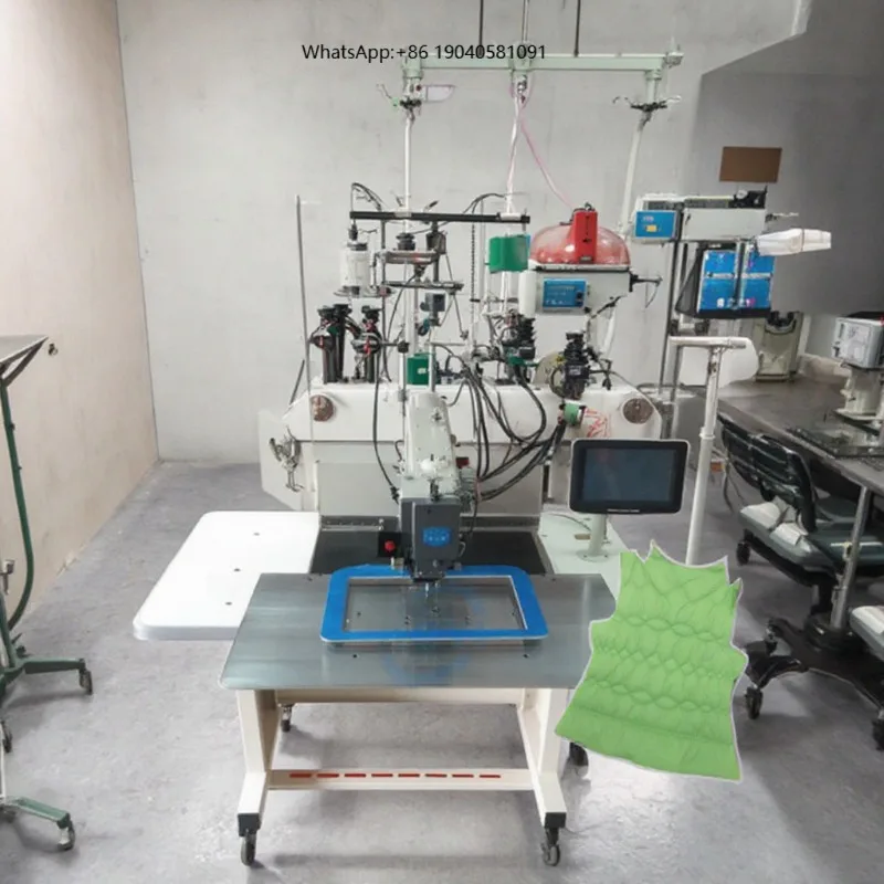 Programmable Automatic Wallet Bags Shoes Thread Pattern Sewing Machine Clothing Pattern Making Machine