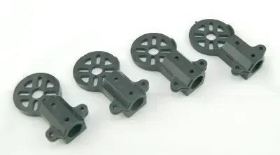 4X Motor Mount support seat ,12mm Glass Carbon Round tube boom Multicopter quad