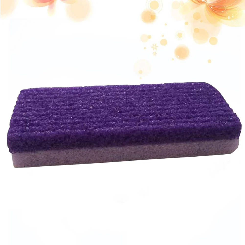 1PC Foot Callus Remover Scrubber Cracked Heel Dead Skin Corns Smoothing and Exfoliation Foot File Pedicure Tool (Purple)