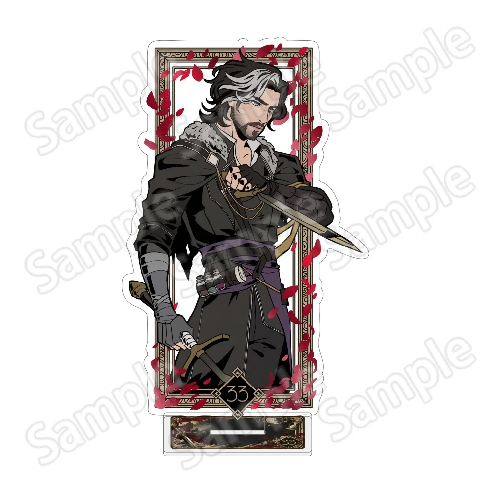 Clair Obscur Expedition 33 Maelle Gustave 15cm Acrylic Stand Double Sided Tarot Art RPG Game Desktop Figure Keychain Gift
