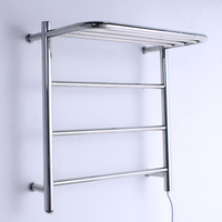 Electric Towel Rack 304 Stainless Steel Smart constant temperature 5 min Heated Towel Rail 610*570*350mm Towel Warmer 110V/220V