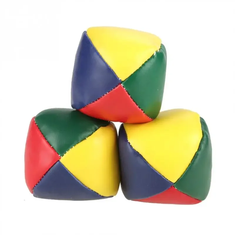 3 pièces/lot boules de JUGGLING apprendre à jongler Kit débutant cirque en plein air amusant enfants jouet balles enfants jouets interactifs