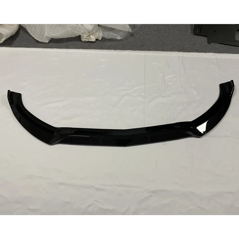 

Накладки на передний бампер (спойлеры) для Mercedes-Benz W205 C205 C200 C300 C43 AMG 2014-2019, 3 шт., черные, из АБС-пластика