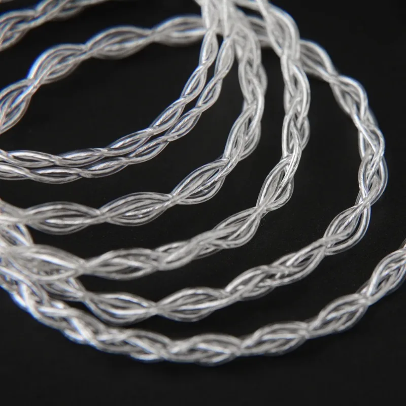 NICEHCK LitzPS 4N Litz Pure Silver Earphone Upgrade Cable 3.5/2.5/4.4mm MMCX NX7MK4/QDC/0.78mm 2Pin for DB3 KXXS Youth ST-20 NX7 - Image 5