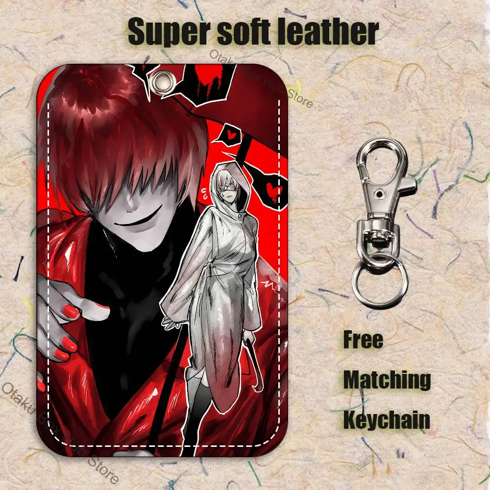 H-Homicipher S Holder Keychain For Bank Business Work Card Holder Student Card Protective Case Bus Card