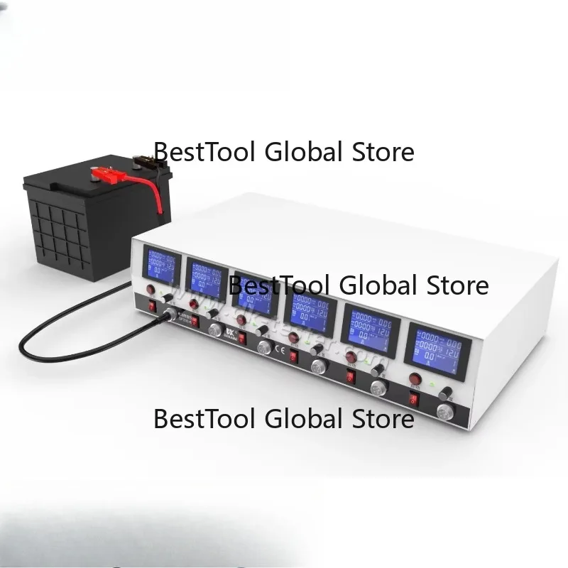 Multiple Channel VRLA/GEL Lead-acid/Lithium-Ion Battery Universal Charge and Discharge Cycler Battery Capacity An-er Tester