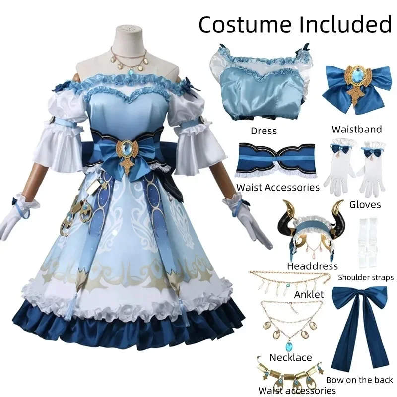 Nilou Cosplay Costume Genshin Impact Costume Full Set Uniform Women Carnival Dress Halloween Costumes