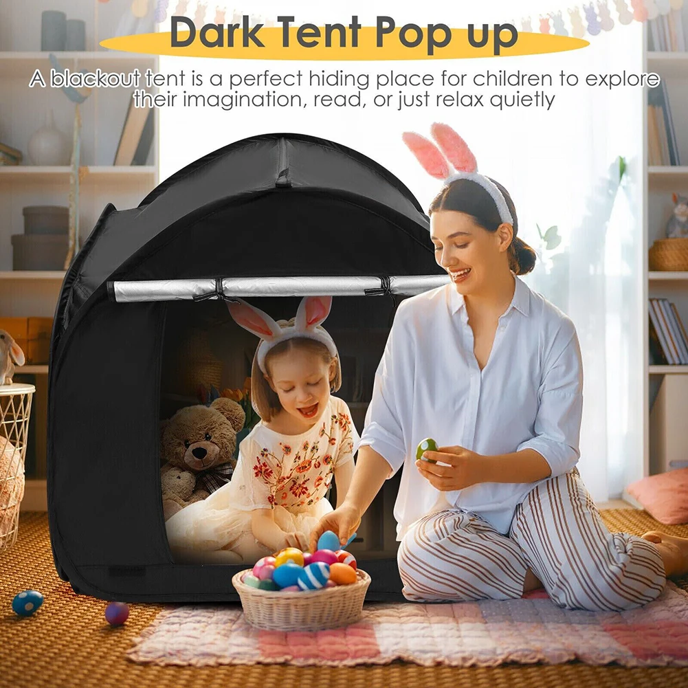 Children's Foldable Tent Toy Sturdy Reusable Relaxing Toy For Bedroom Home