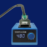 KSGER C210 C245 Soldering Station For JBC Tips Welding Tools Auto-sleep Rapid Heating Soldering Iron Handle 85W 150-480C