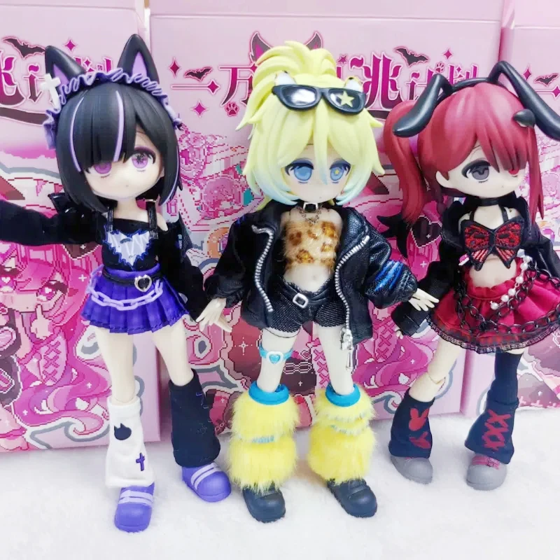 عشرة آلاف مرة خطة الهروب صندوق أعمى Bjd دمية صندوق غامض لطيف أنيق وعصري أنيمي التماثيل لطيف فتاة هدايا عيد