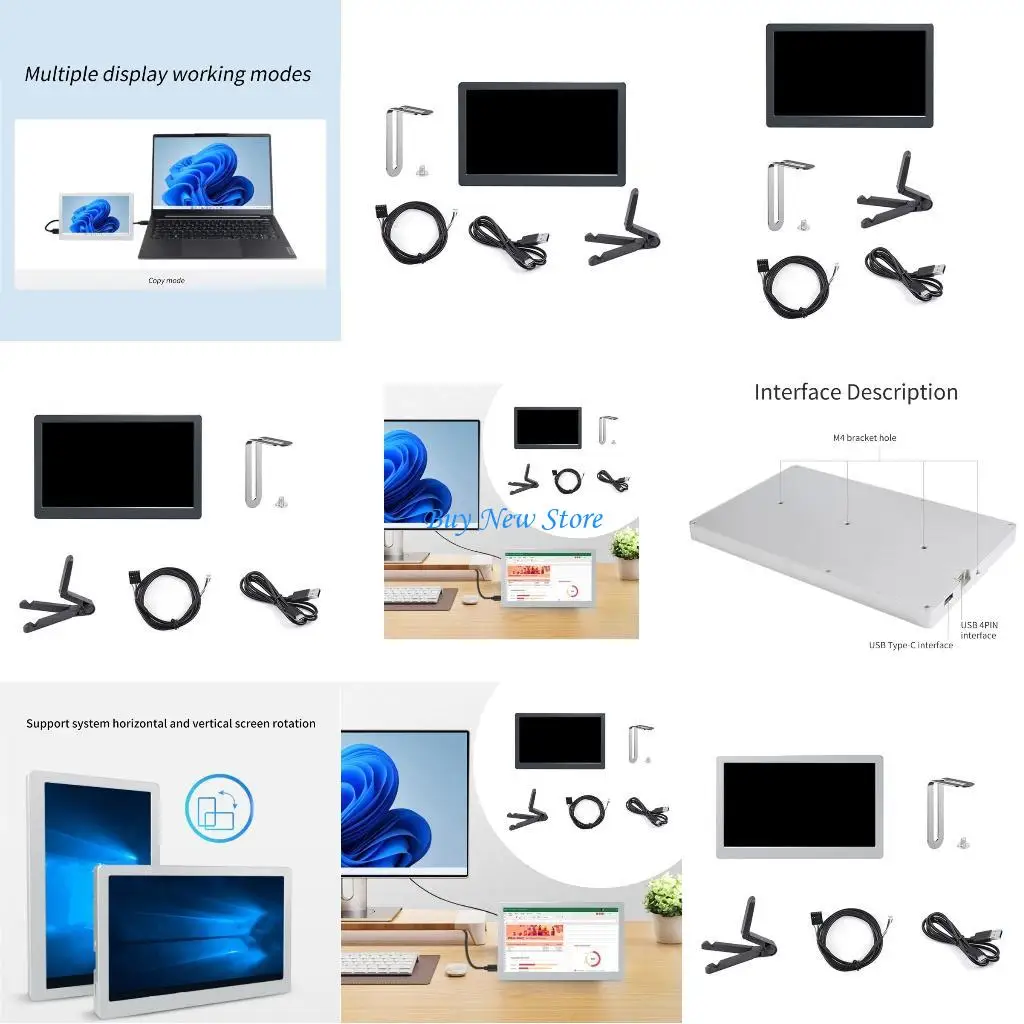 

20CE Desktop 7" IPS Display 1024x600 for Efficient Multiple Tasks and Entertainment