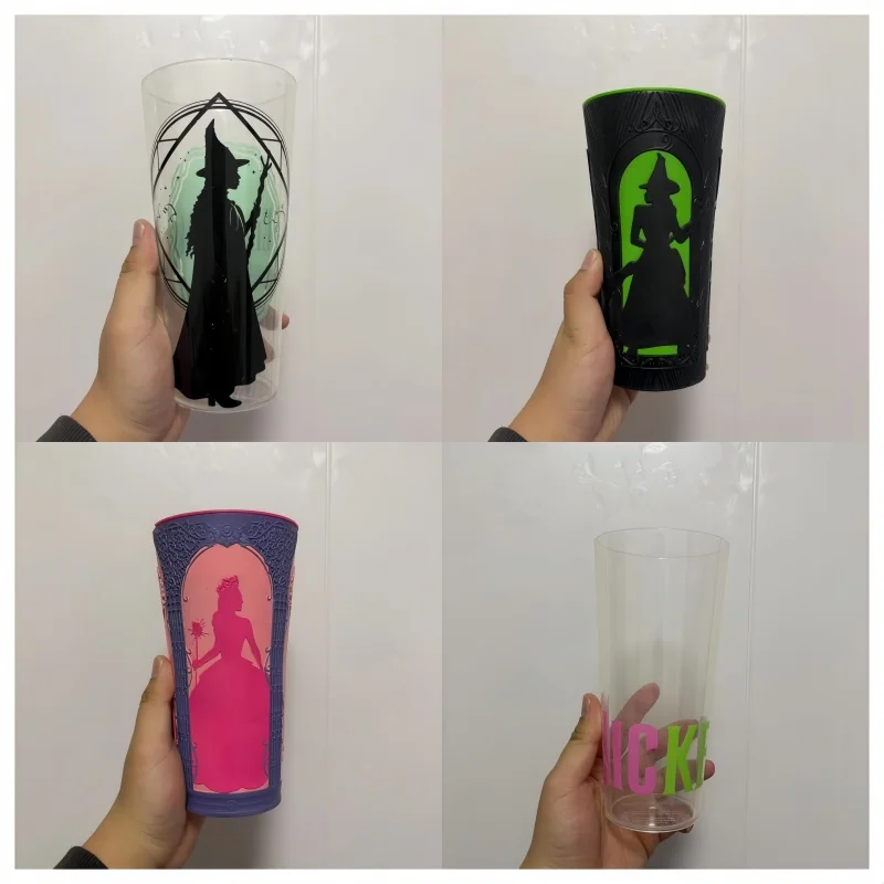 สินค้าในสต็อก ของสะสมจากภาพยนตร์ The Wicked ตุ๊กตา Glinda The Wicked Witch ของเล่นตกแต่ง โมเดลน่ารัก ของขวัญเทศกาล